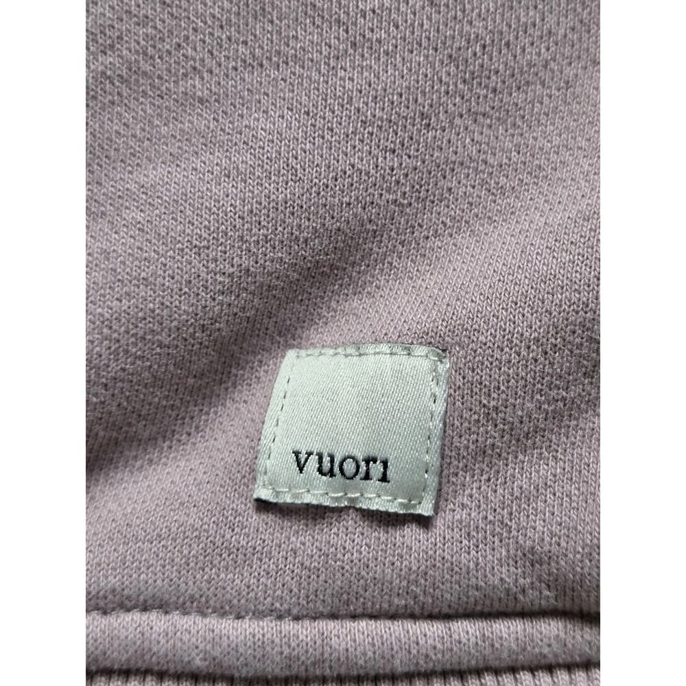Vuori Restore Half Zip Hoodie No Tag Fits M Organic Cotton Blend French Terry - Picture 4 of 7
